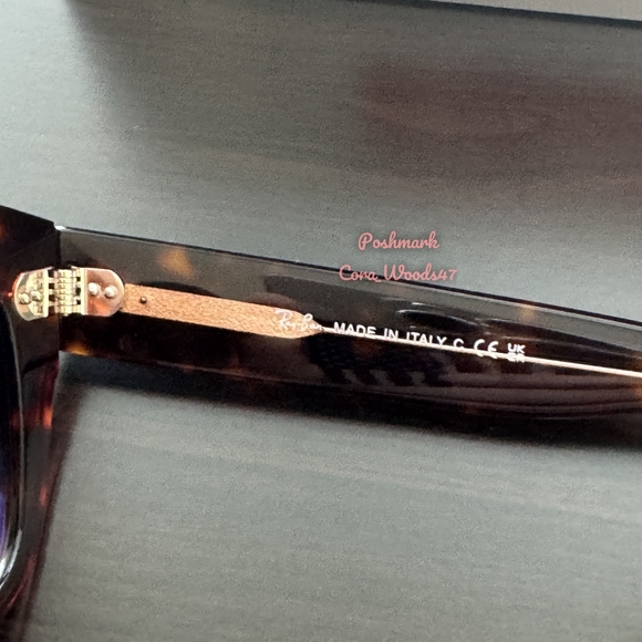 RayBan State Street Tortoise Frame RB2186 Gradient Brown Lens Unisex New - Picture 13 of 17